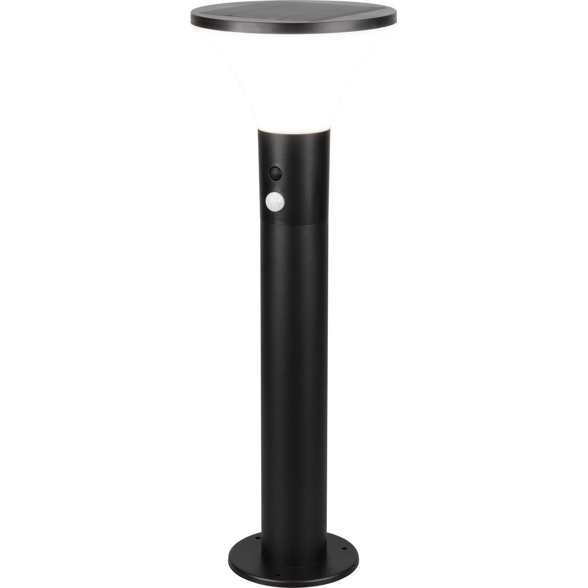Aurinkokennopylväsvalaisin Trio Gorda Hybrid 50cm musta