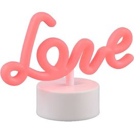 LED-pöytävalaisin Trio Amor, valkoinen