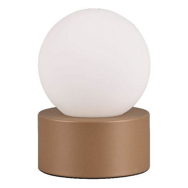 Pöytävalaisin Trio Countess, E14, kahvinruskea