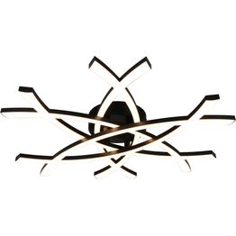 Kattovalaisin Trio Pollock LED 3000K 62x59cm mattamusta