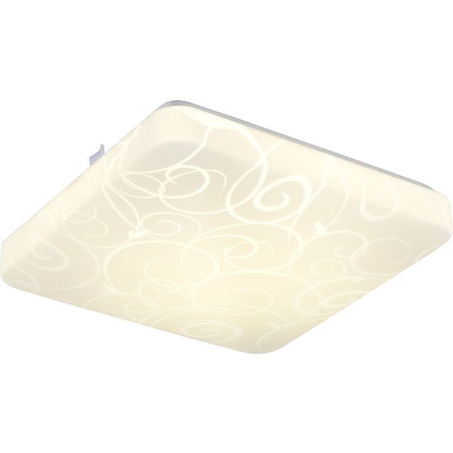 Kattovalaisin Trio Mandria IV LED neliö 4000K valkoinen