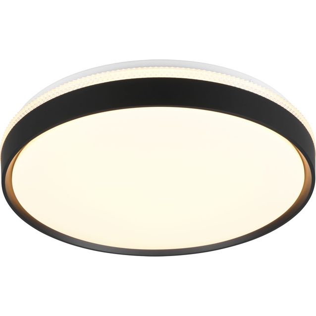 LED-kattovalaisin Trio Spacy musta