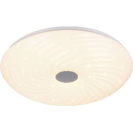 LED-kattovalaisin Trio Gravity, valkoinen/kromi, eri kokoja