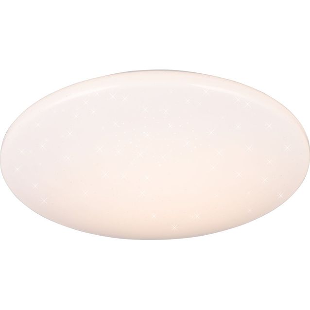 LED-kattovalaisin Trio Pollux Starlight 37cm liike- ja hämärätunnistin valkoinen