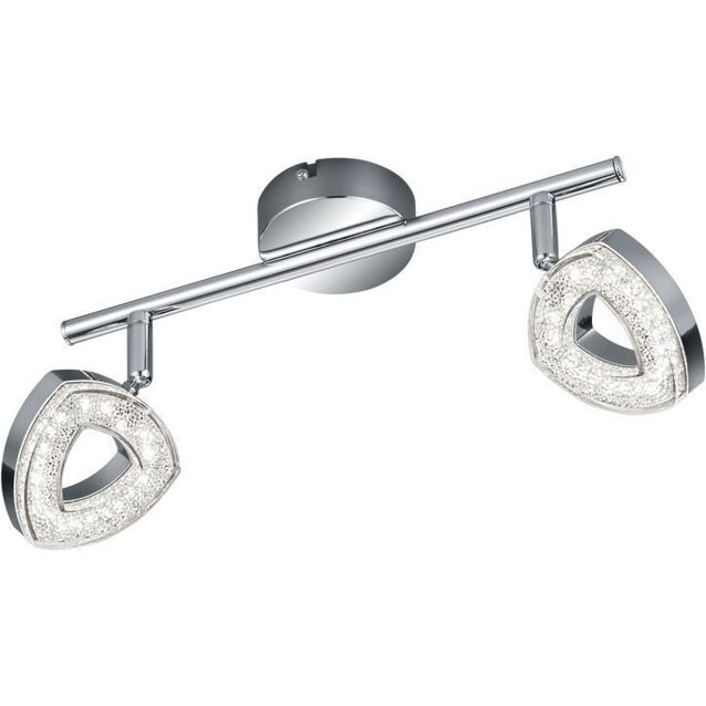 LED-kattospotti Trio Tours, 300x130x88mm, kromi