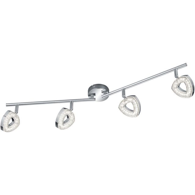 LED-kattospotti Trio Tours, 800x140x90mm, kromi