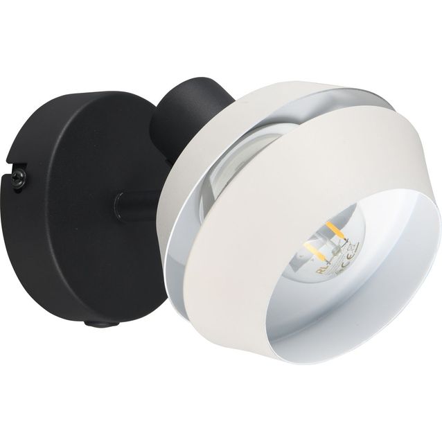 Spotti Trio Isla E14 musta/valkoinen