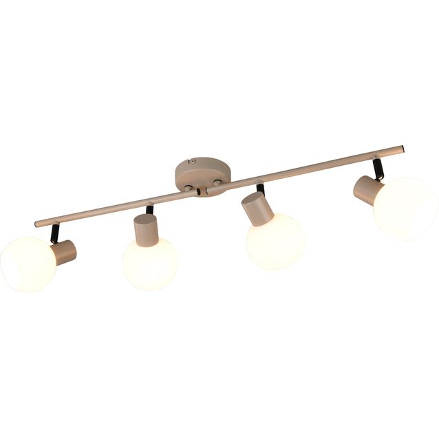 Spottivalaisin Trio Boba 4-osainen E14 lämmin beige