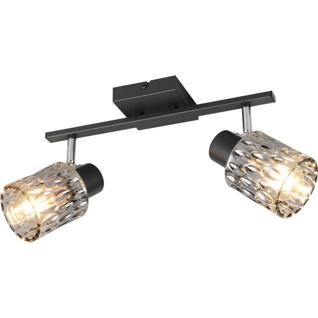 Spottivalaisin Jack 2-osainen E27 mattamusta