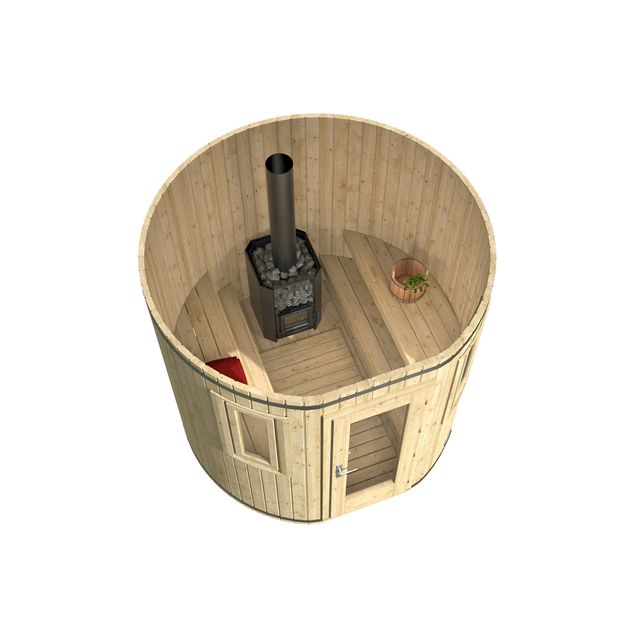 Tynnyrisauna Tene Tornio 4.4m²