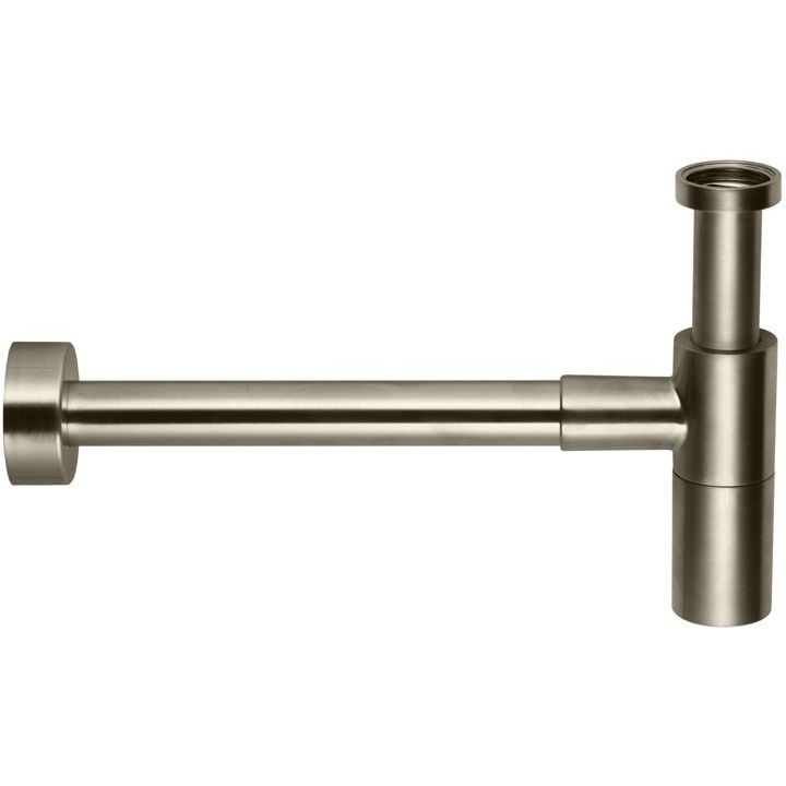 Vesilukko Tapwell XACC167 Brushed Nickel seinäviemärille säädettävä
