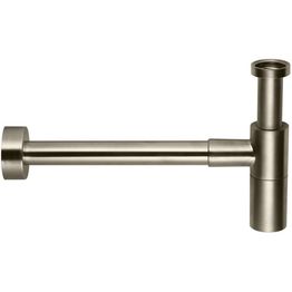 Vesilukko Tapwell XACC167 Brushed Nickel seinäviemärille säädettävä