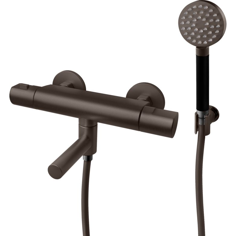 Suihkusetti Tapwell ARM026 Bronze, termostaattihanalla, juoksuputkella, pronssi