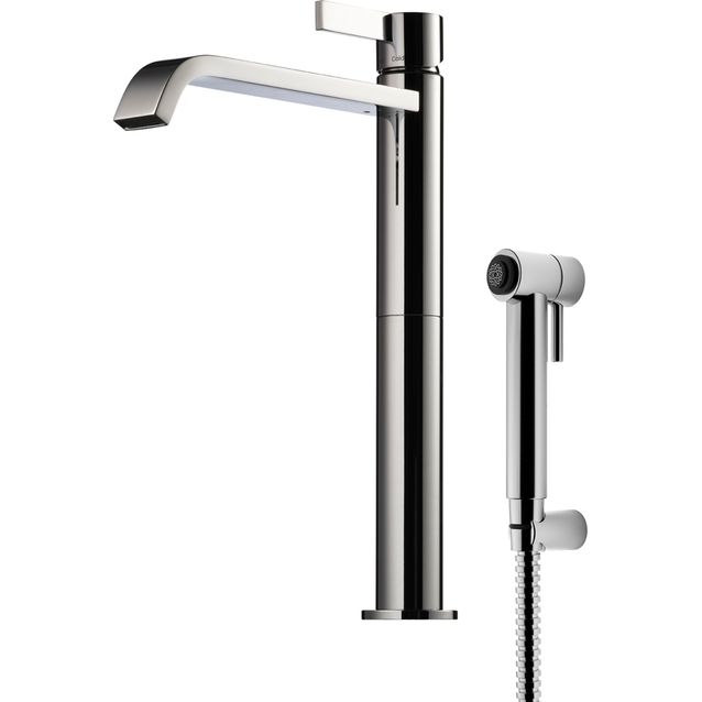 Pesuallashana Tapwell ARM089 Bidé Chrome, korkea malli, bideesuihkulla, kromi