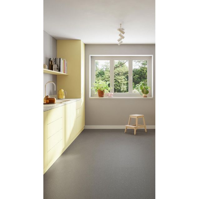 Vinyylimatto Tarkett Iconik Texstyle Metropolitan Graphite, leveys 3m