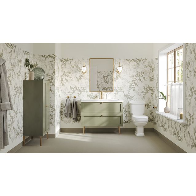 Kostean tilan tapetti Tarkett Aquarelle Breeze Moss