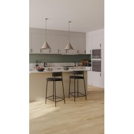 Vinyylilankku Tarkett iD Click Ultimate 55 Brushed Elm Natural, integroitu askeläänieriste