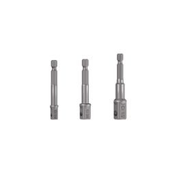 Adapteri Truper, 1/4", 3/8" ja 1/2", 3 kpl