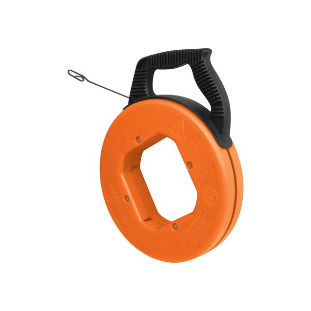 Teräksinen vetojousi kelalla Truper®, 15 m