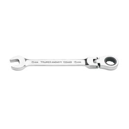 Räikkälenkkiavain Truper, 15mm, nivelpää