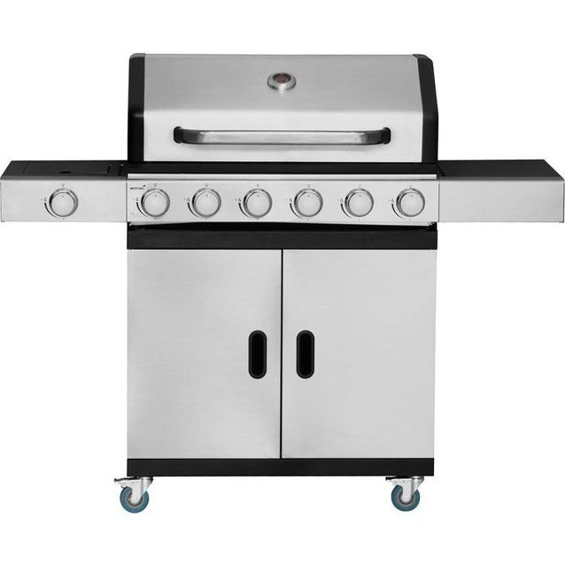 Kaasugrilli Mustang Shelbyville 6 poltinta + sivukeitin rst