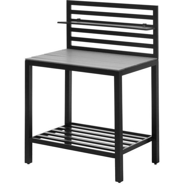 Kesäkeittiön pöytä 4Living musta