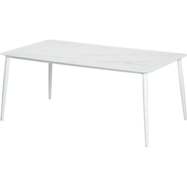 Ruokapöytä 4Living Basel 166cm valkoinen