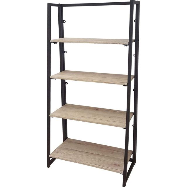 Hyllykkö Urban Living Dock 128x64x32cm ruskea/musta