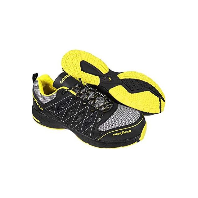 Turvakenkä Good Year Composite Safety S1P musta/keltainen 41