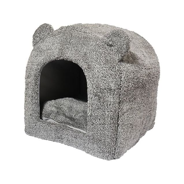 Kissanpesä Rosewood Teddy 38x38x40cm harmaa