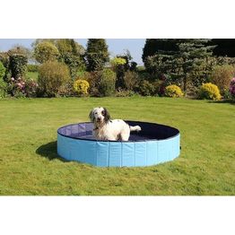 Uima-allas koiralle Rosewood ø120 x 30 cm turkoosi/harmaa