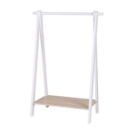 Lasten vaaterekki kenkätelineellä Judy Wild Kid's Spirit 100 x 70 x 38 cm valkoinen/beige