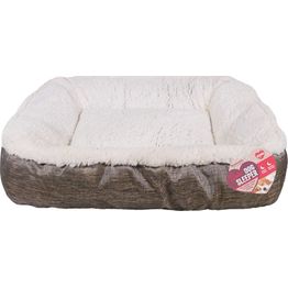 Koiranpeti Rosewood Tweed Teddy Bear 91x68x15cm harmaa/valkoinen