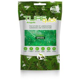 Rucolan siemenet Turfquick, kasvualustalla