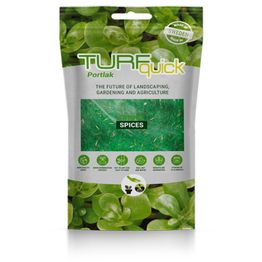 Vihannesportulakan siemenet Turfquick, kasvualustalla