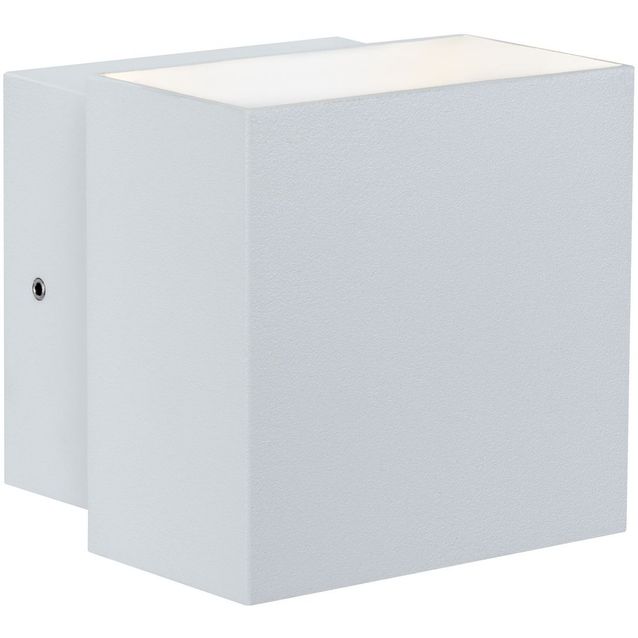 LED-ulkoseinävalaisin Paulmann Cybo Square, IP65, 10x10cm, 2700K, eri värejä