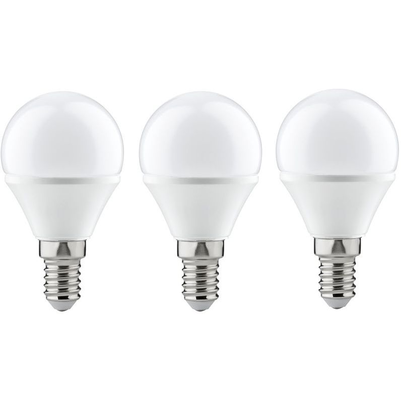 LED-lamppu Paulmann Drop, E14, 250lm, 3.5W, 2700K, opaali, 3kpl