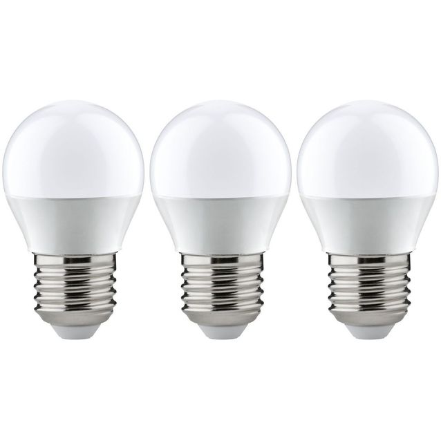 LED-lamppu Paulmann Drop, E27, 250lm, 3.5W, 2700K, opaali, 3kpl