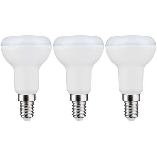 LED-kohdelamppu Paulmann Reflector, R50, E14, 450lm, 5.5W, 2700K, opaali, 3kpl