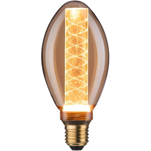 LED-lamppu Paulmann Inner Glow Edition Pear Spiral, E27, 230lm, 4W, 1800K, kulta