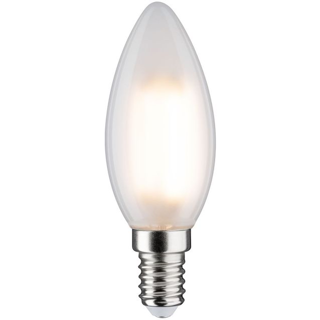 LED-kynttilälamppu Paulmann Candle, E14 806lm, 6.5W, 2700K, filamentti, matta