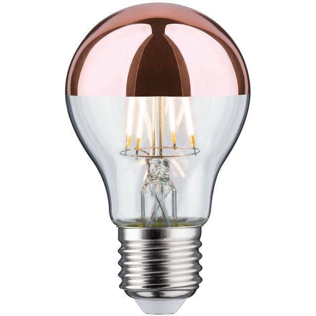 LED-pääpeililamppu Paulmann Modern Classic Edition Pear, E27, 600lm, 6.5W, 2700K, kupari