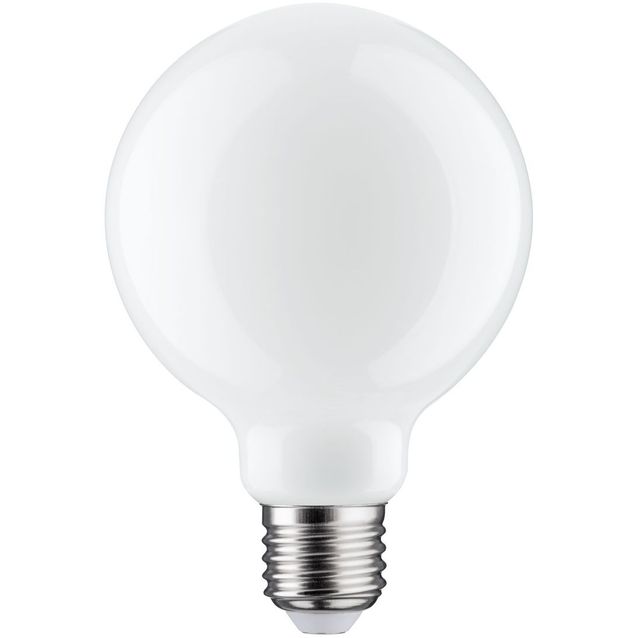 LED-filamenttilamppu Paulmann Globe, G95, E27, 806lm, 7.5W, 2700K, himmennettävä, opaali