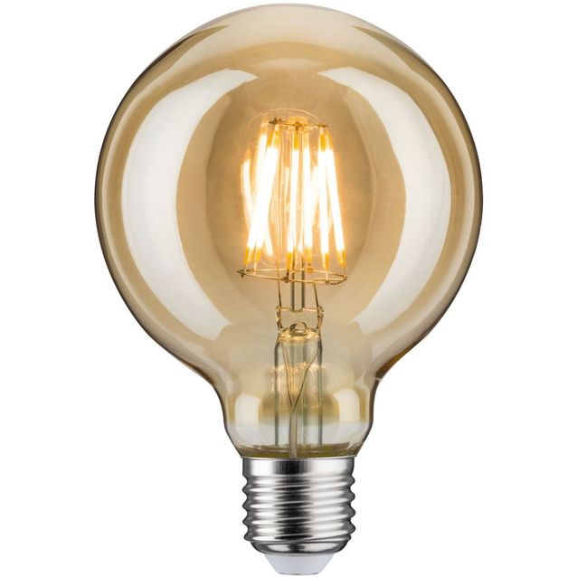 LED-lamppu Paulmann Vintage Edition Globe, G95, E27, 680lm, 6.5W, 2500K, kulta