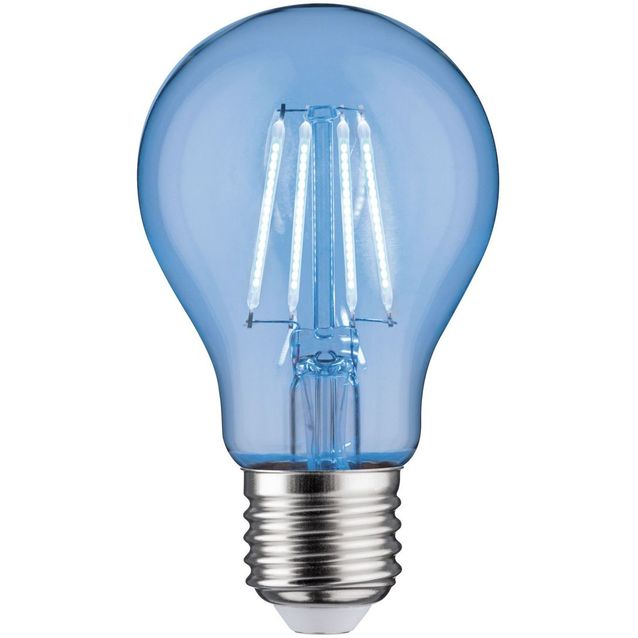 LED-filamenttilamppu Paulmann Pear, E27, 40lm, 2.2W, 1000K, sininen