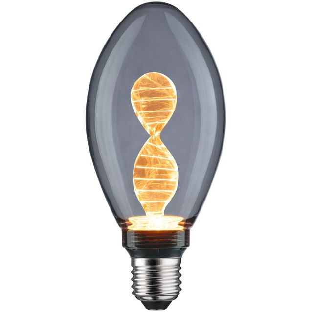 LED-lamppu Paulmann Inner Glow Edition Pear Helix, E27, 90lm, 3.5W, 1800K, savulasi