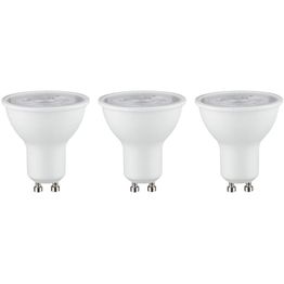 LED-kohdelamppu Paulmann Reflector, GU10, 460lm, 7W, 4000K, mattavalkoinen, 3kpl