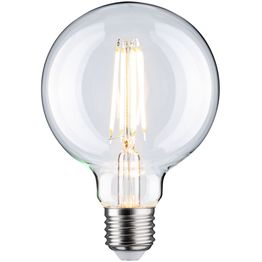 LED-filamenttilamppu Paulmann Globe, G95, E27, 806lm, 7.5W, 2700K, himmennettävä, kirkas