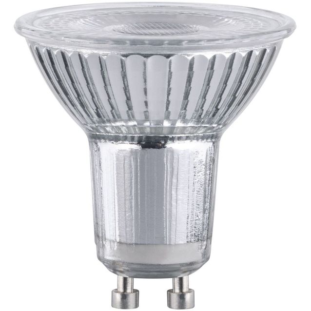 LED-kohdelamppu Paulmann Reflector, GU10, 550lm, 7W, 2700K, himmennettävä, hopea