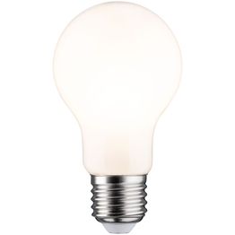 LED-lamppu Paulmann Classic Pear, E27, 806lm, 7W, 2700K, himmennettävä, opaali